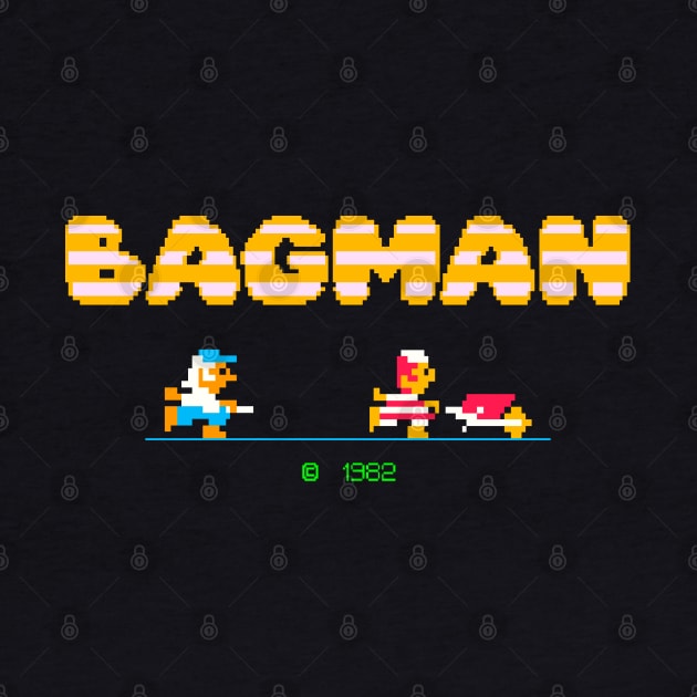 Mod.2 Arcade Bagman Video Game by parashop